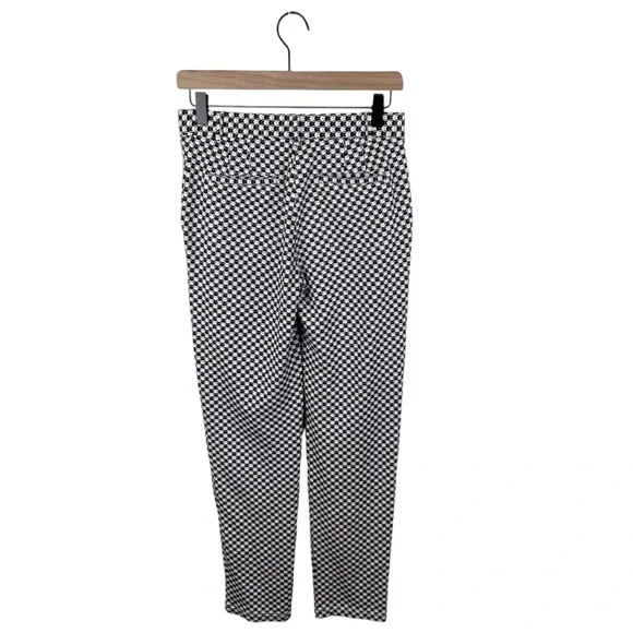 Betabrand Straight Leg Chino Dress Yoga Pants Catstooth Cat Print Size Small - Picture 3 of 9